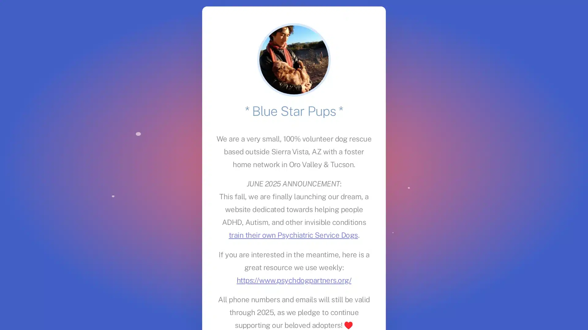 Blue Star Pups