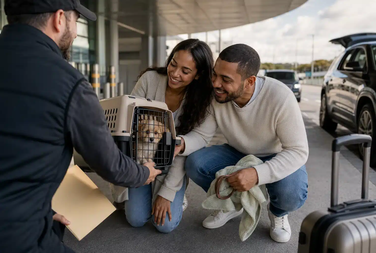 Connecticut family receives out-of-state puppy delivery