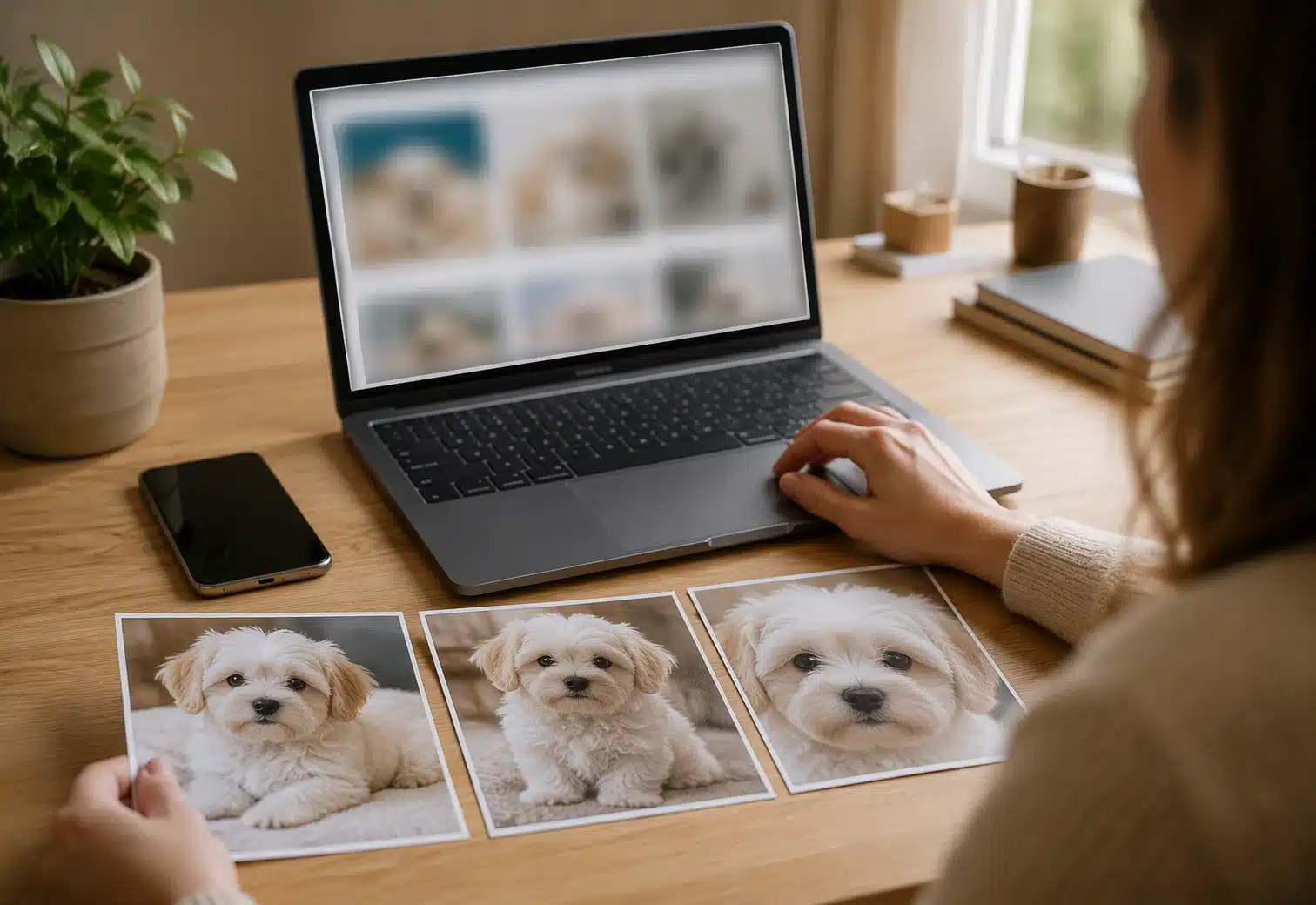 Reverse-searching Havanese puppy listings across devices
