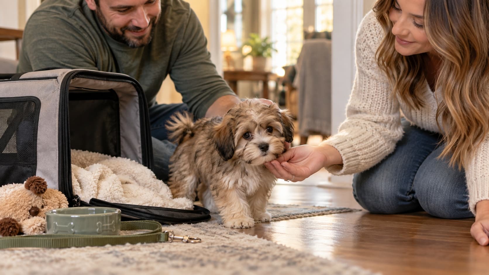 Havanese puppy featured in a Maryland buyer guide from Sage Puppies