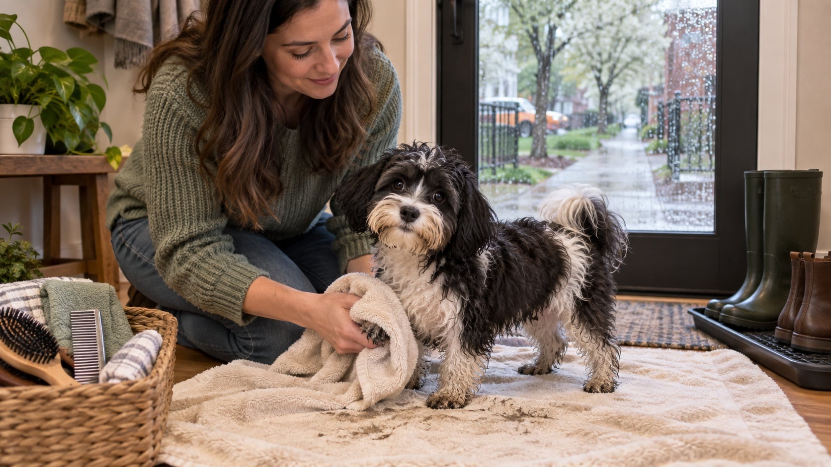 Havanese puppy featured in a Massachusetts family buyer guide