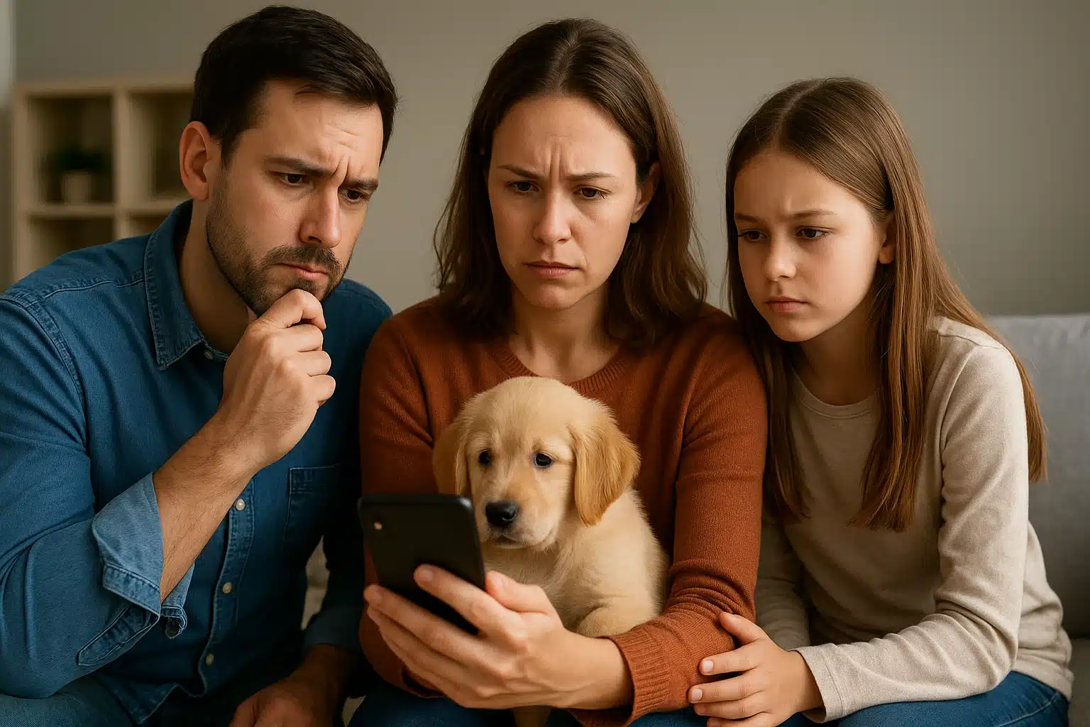 Montana family pausing payment while reviewing seller messages