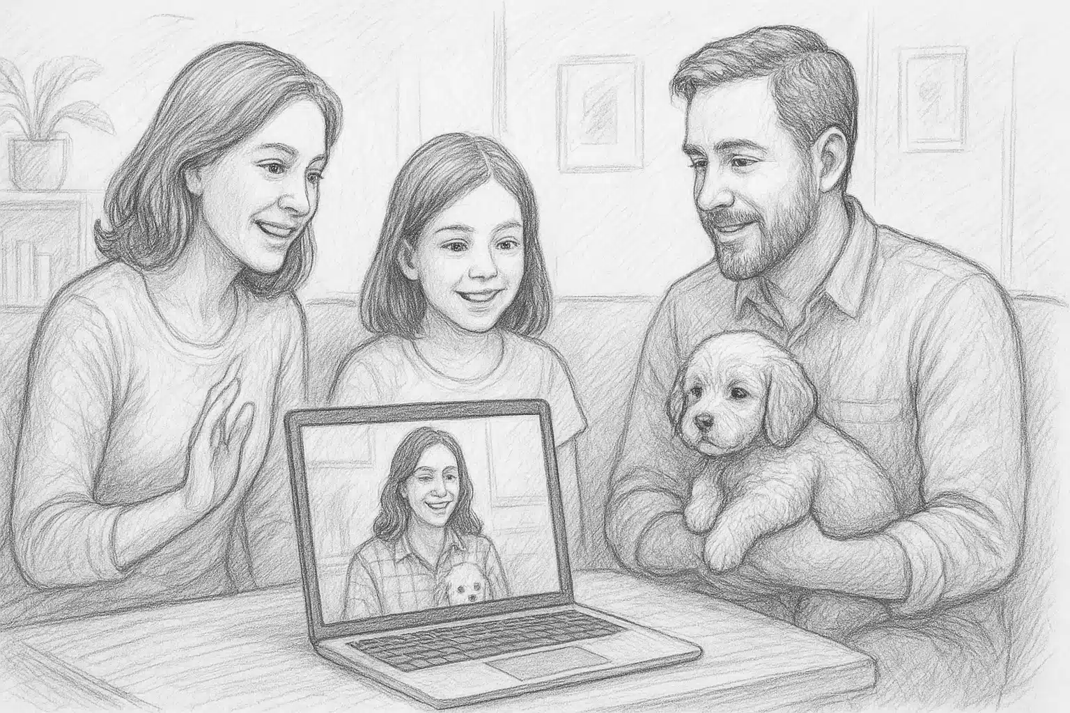 A family video calls a Kentucky puppy breeder