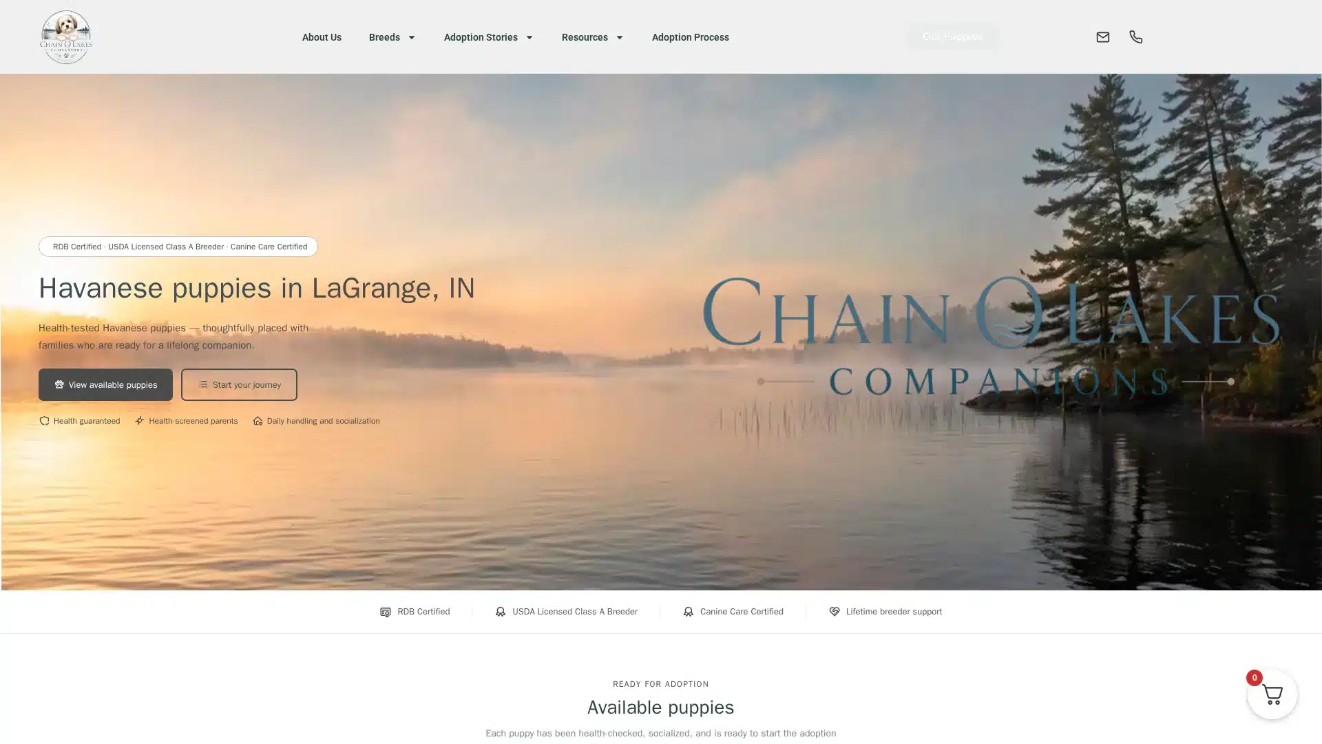 Chain O Lakes Companions