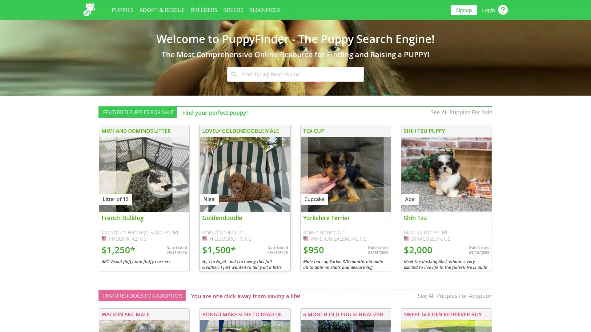 PuppyFinder
