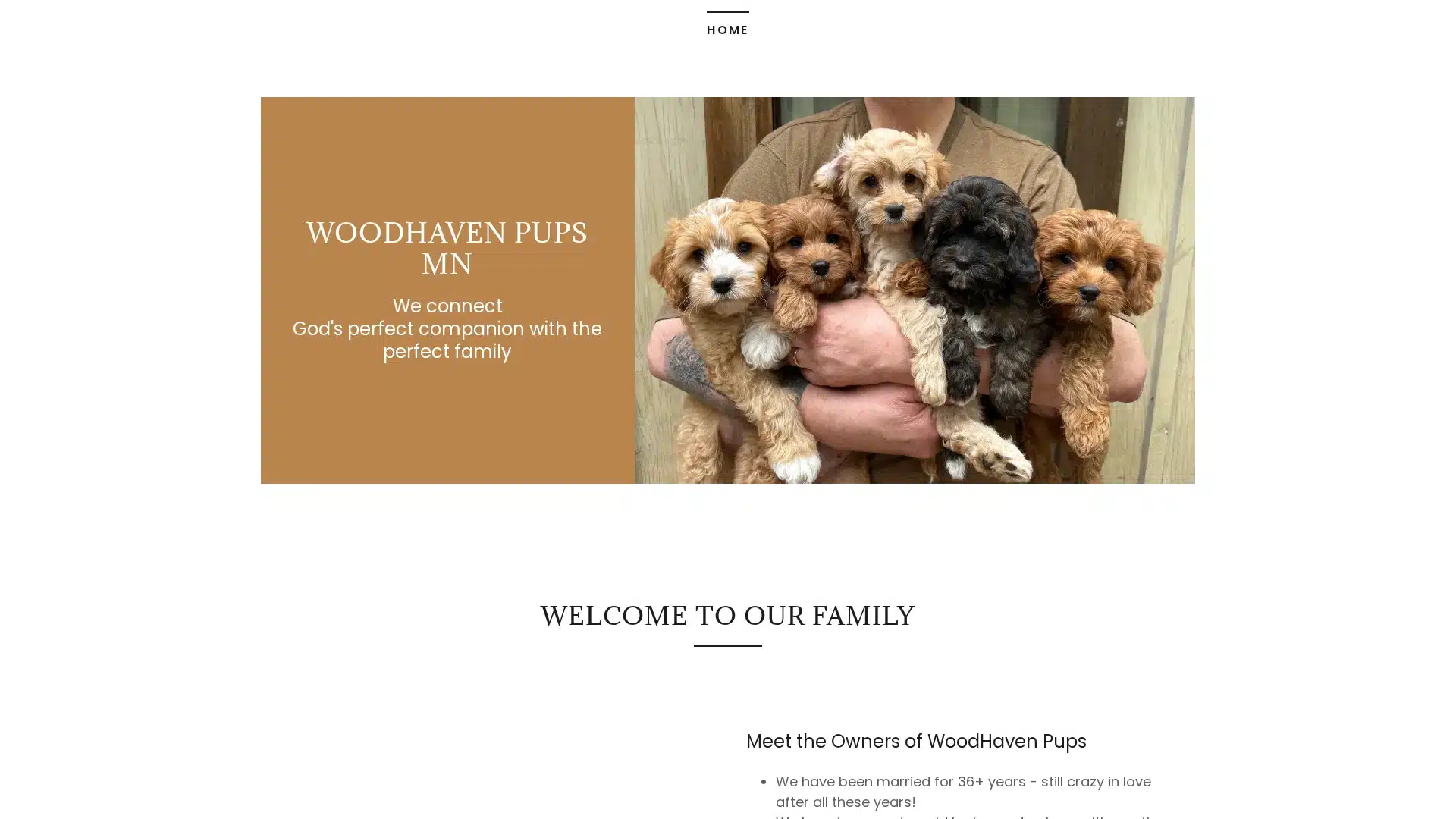 WoodHaven Pups MN