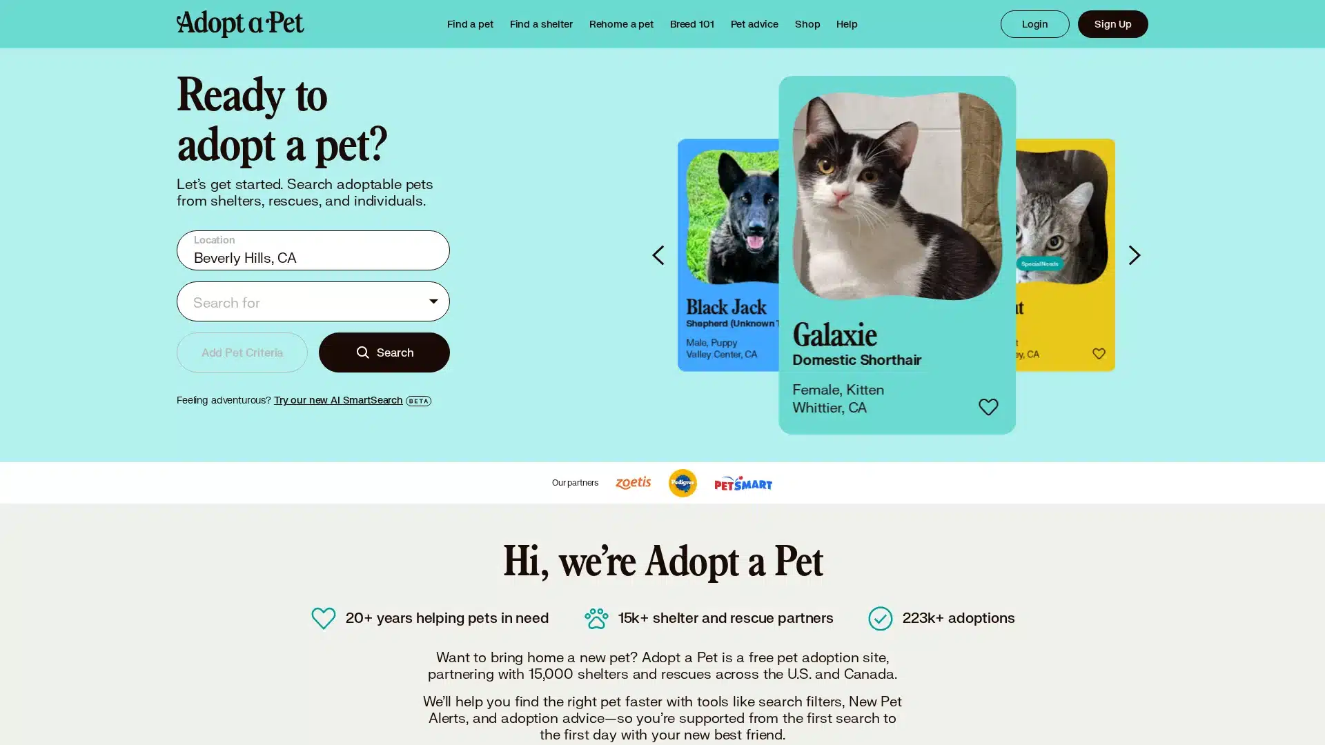 Adopt a Pet