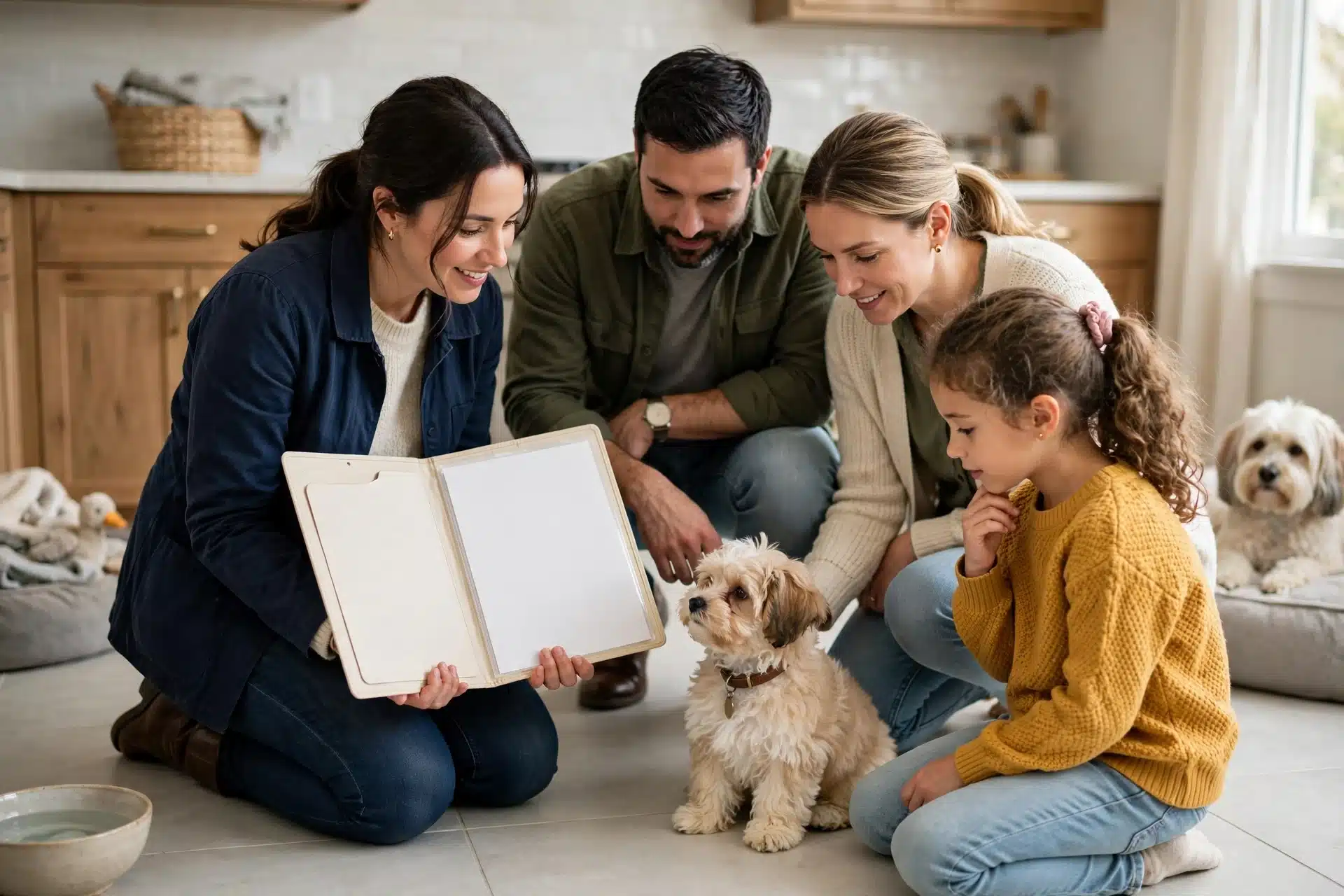 Breeder Reviews Puppy Records With Family