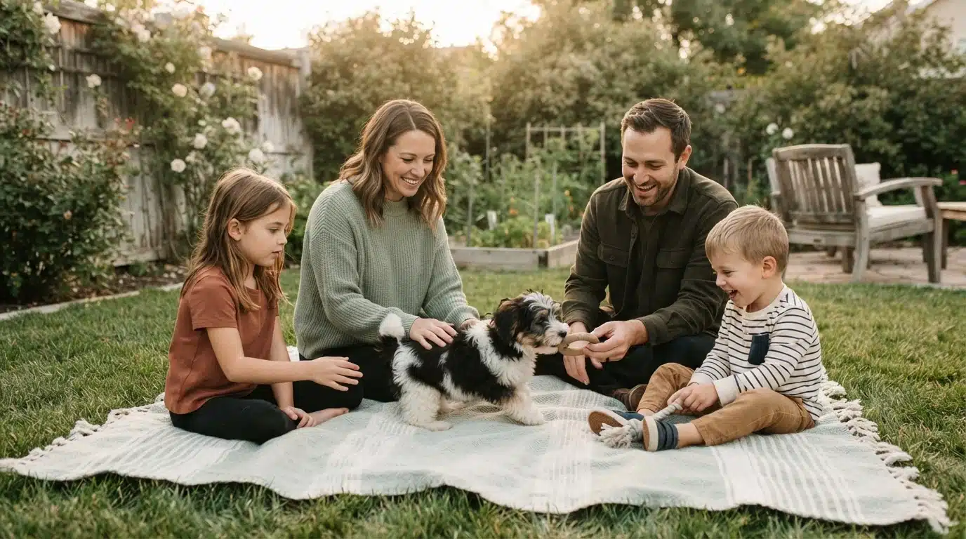 Benefits of Family-Raised Puppy Socialization