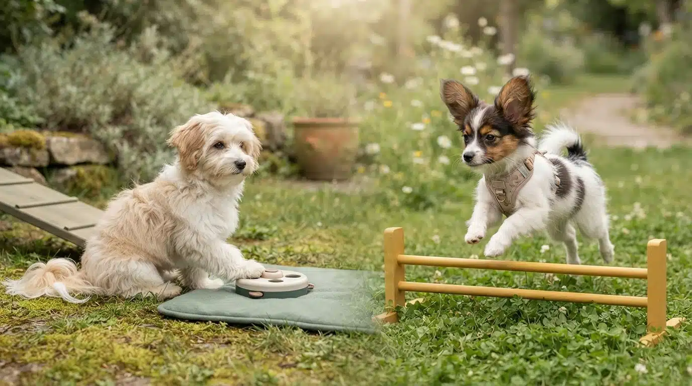 Havanese vs Papillon: Energy Levels and Trainability