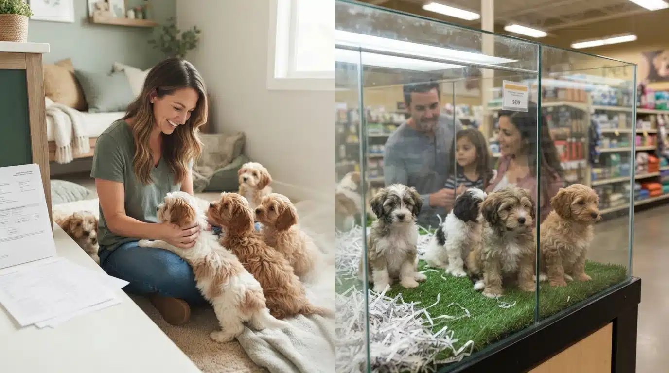 Reputable Puppy Breeder vs Pet Store: Key Differences