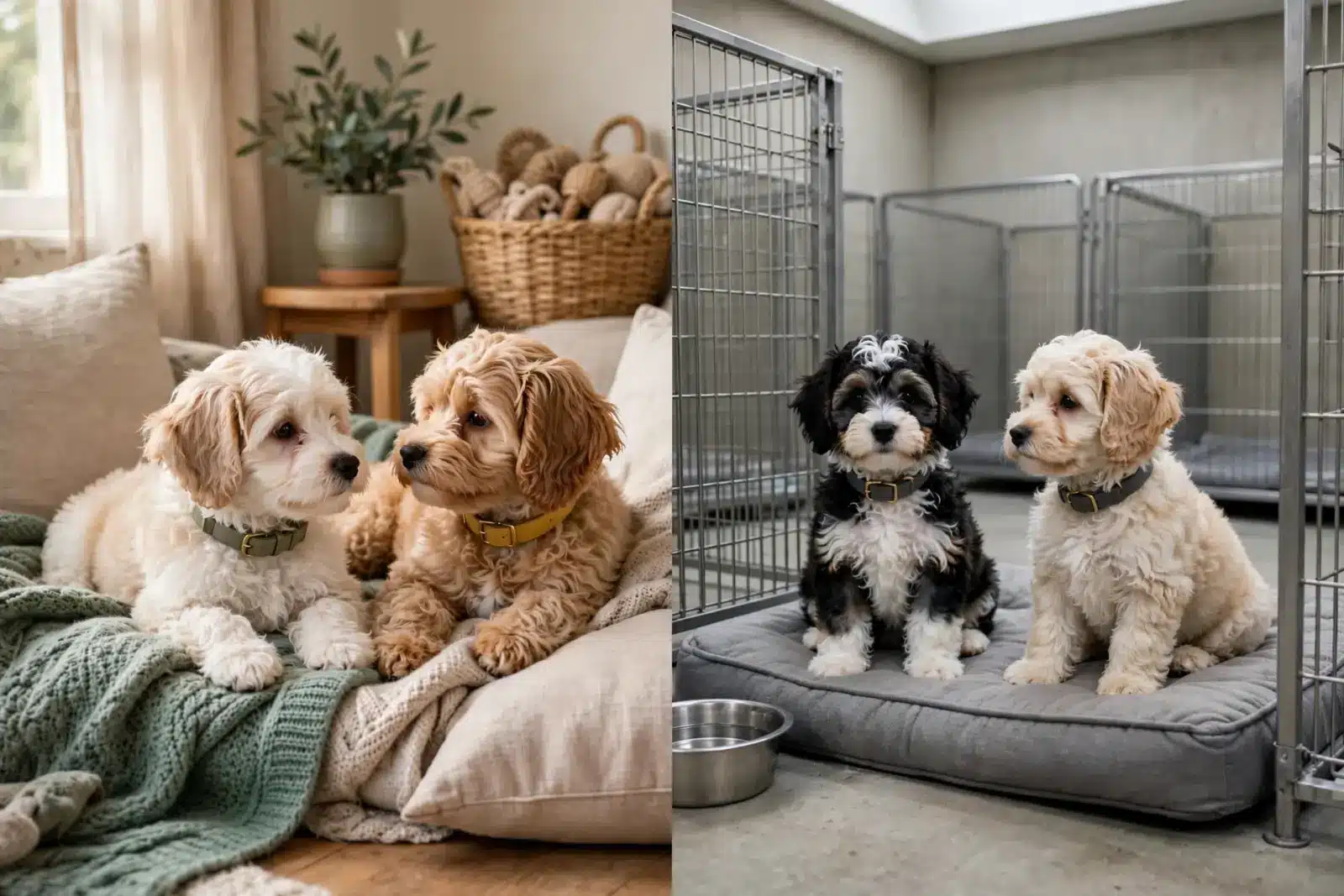 Family-Raised vs Kennel-Raised Puppies: Key Differences
