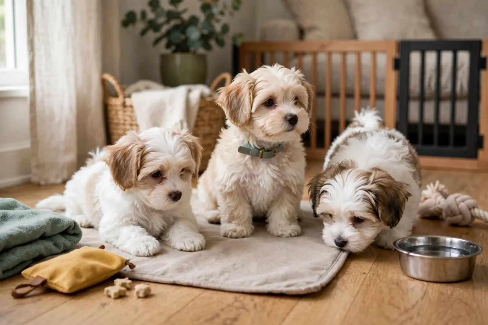 Havanese Puppies: House Training in the First Month