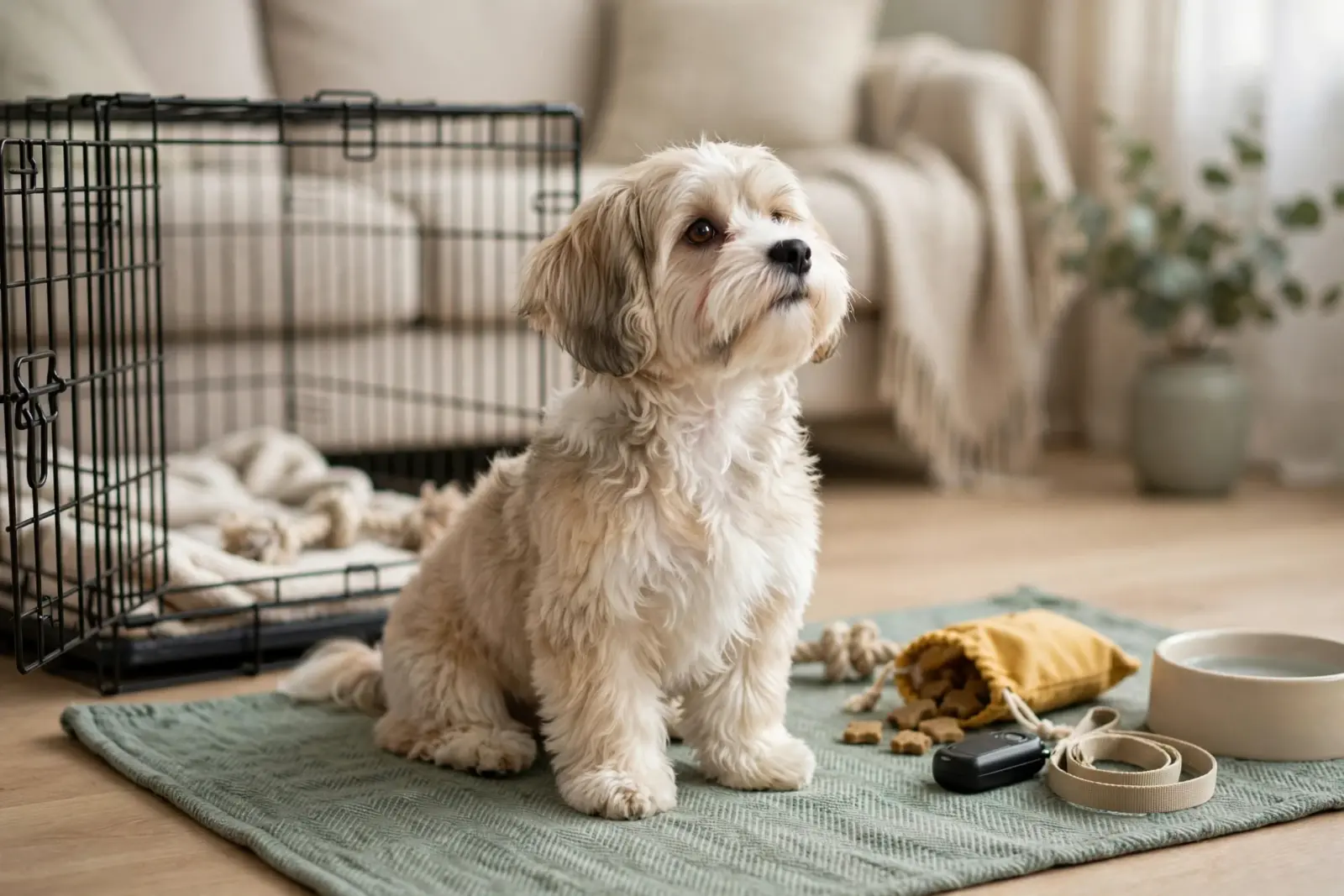 Havanese Puppy Training: Crate Training and Basic Commands