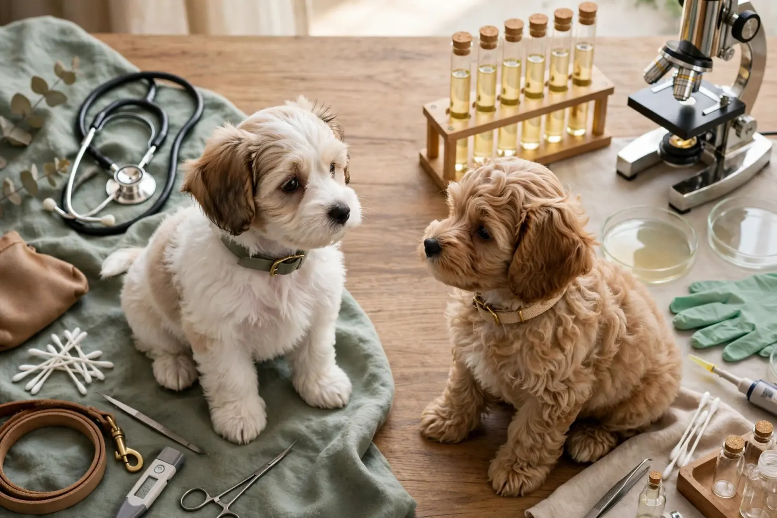 Health-Tested Puppies: Breeder Vet Records vs Lab Reports